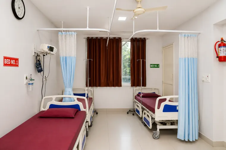 Corridor and connecting lobby